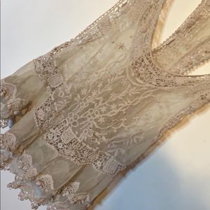 Beautiful See Throughish Detailed Tank Size M